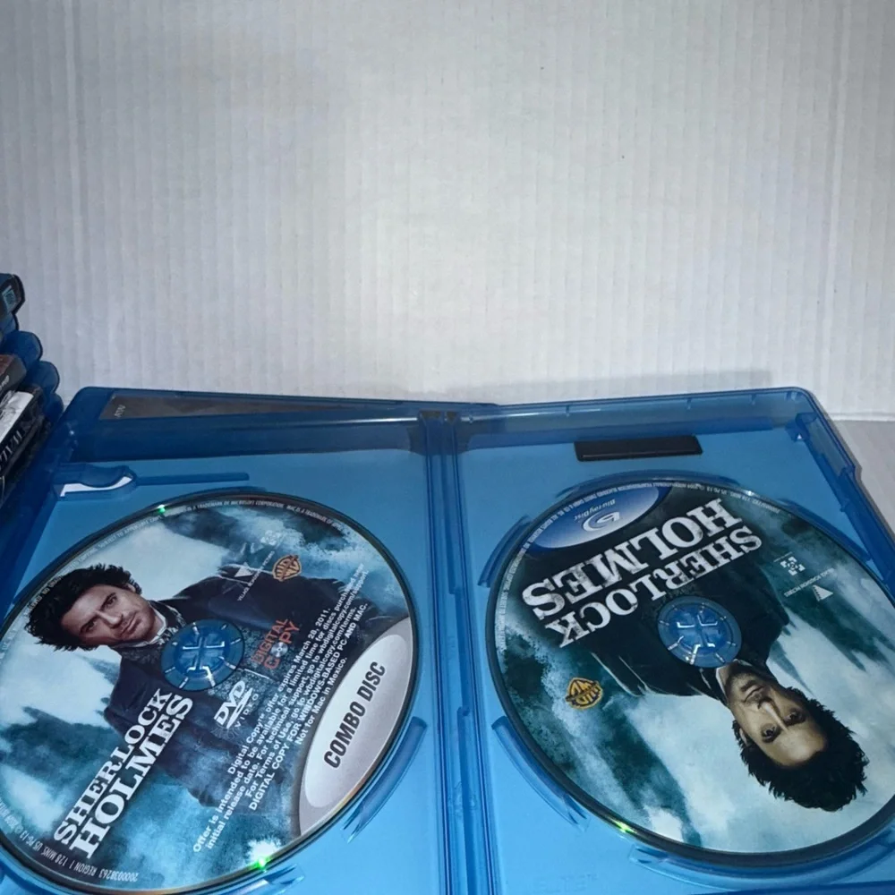 Bluray Dvd Lot 8 Movies Sherlock Holmes X-men Wall Street Gamer 3D, BUNDLE of 8
